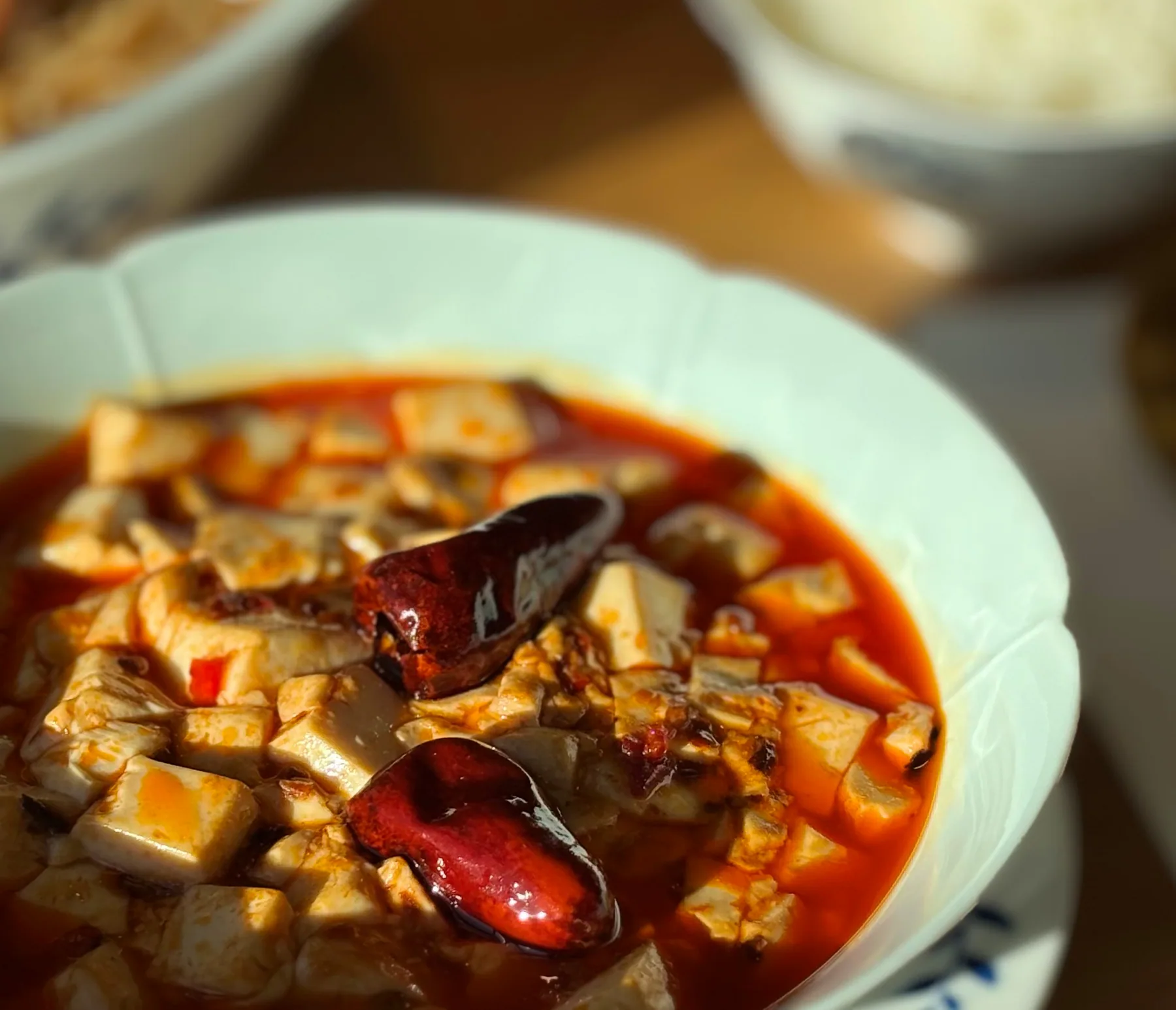 Kinesisk wok med grönsaker och tradition